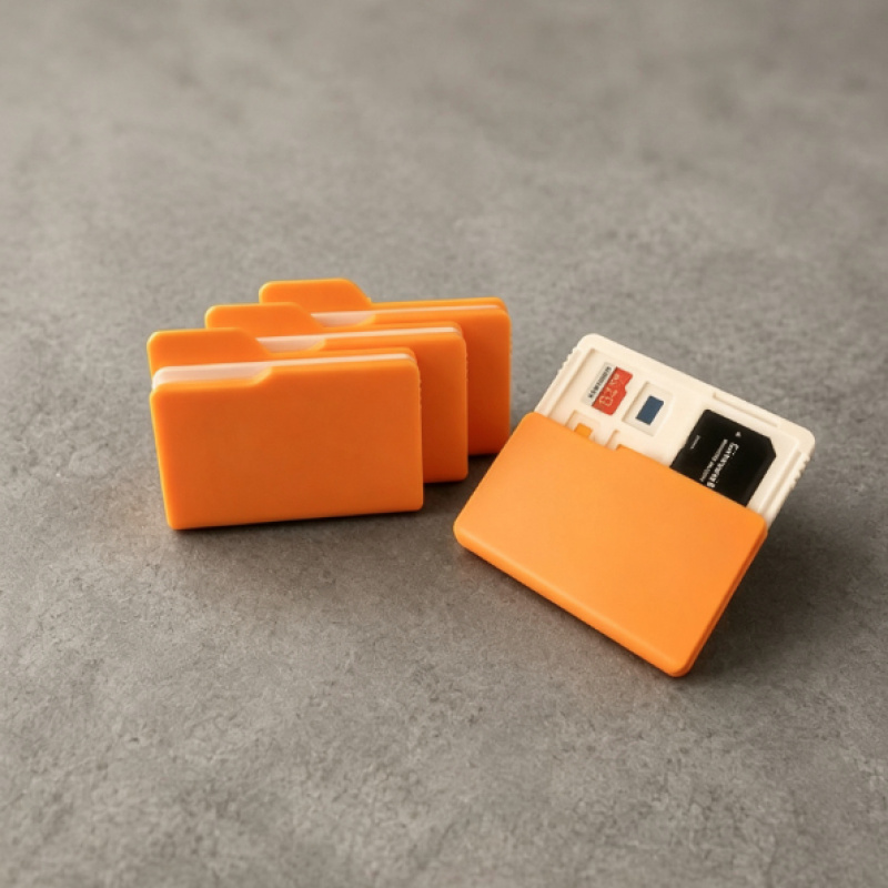 Orange Plastic SD/TF Card Stor - огляд і ціна Document Scanner Portable