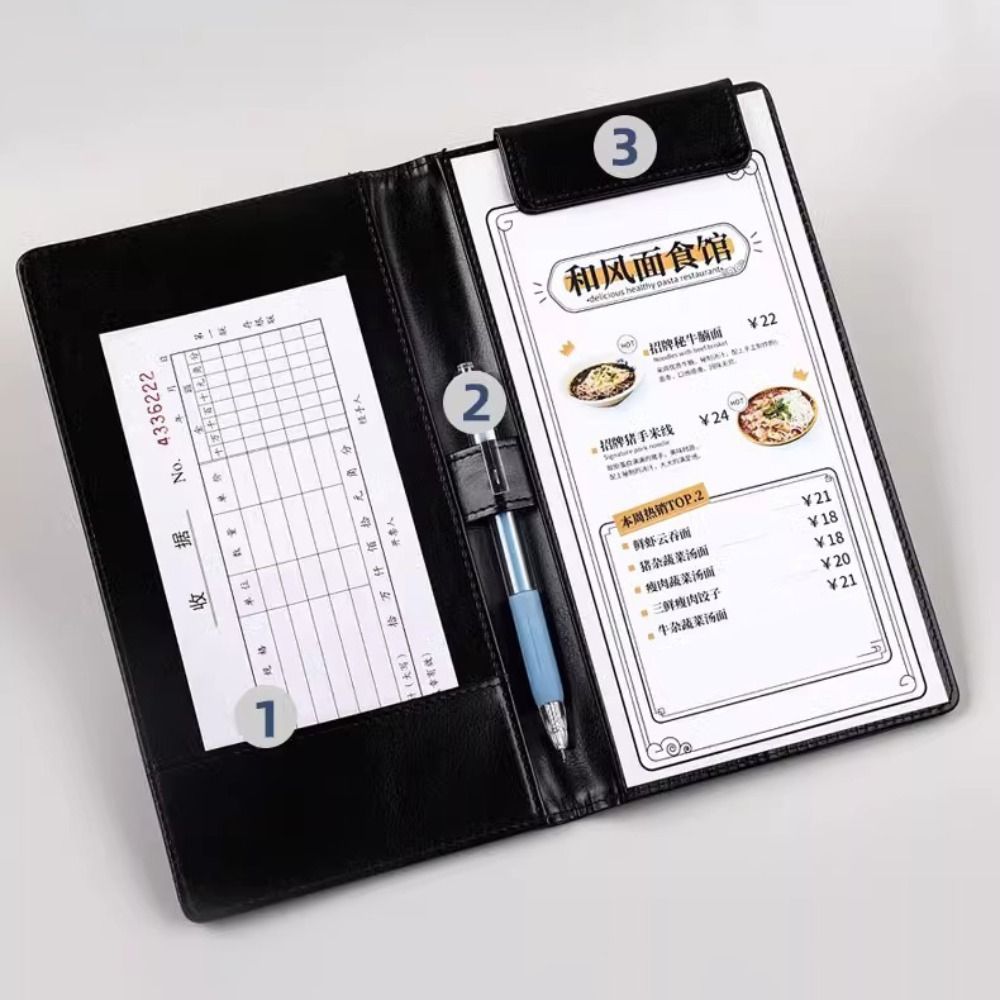Portable PU Leather A6 File Fo - огляд і ціна Document Scanner Portable